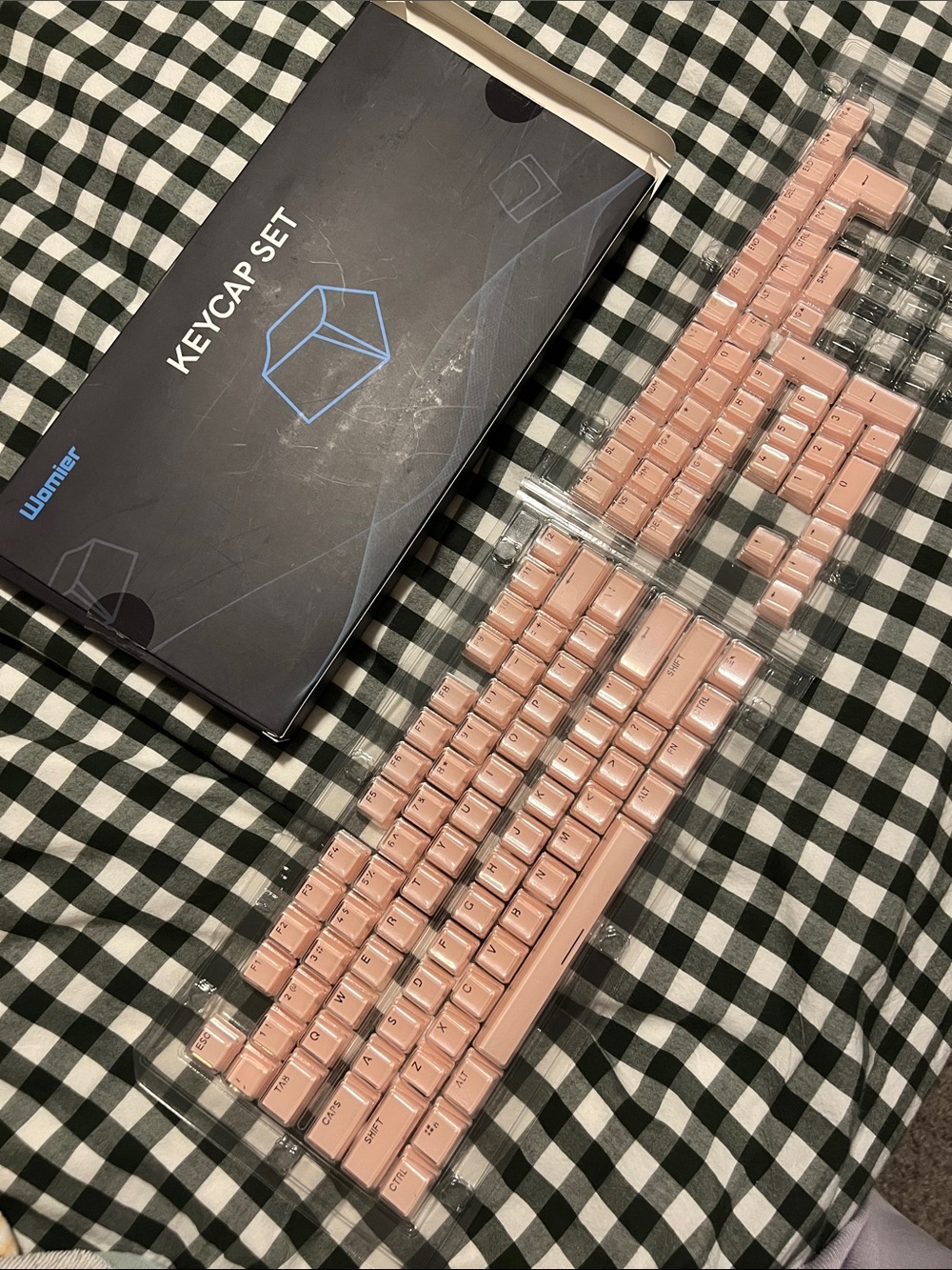 Womier Pink Keycap Set